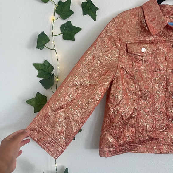 Pink and gold jacket - Picture 6 of 6